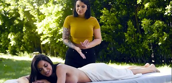  We have been waiting too long, I will massage you - Silvia Saige, Ivy Lebelle
